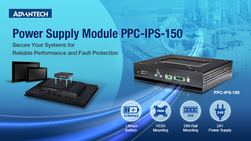 Đảm bảo an toàn hệ thống với giải pháp nguồn cấp điện thông minh PPC-IPS-150